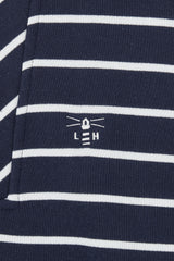 Lighthouse Ladies Coral Jersey - Navy Stripe