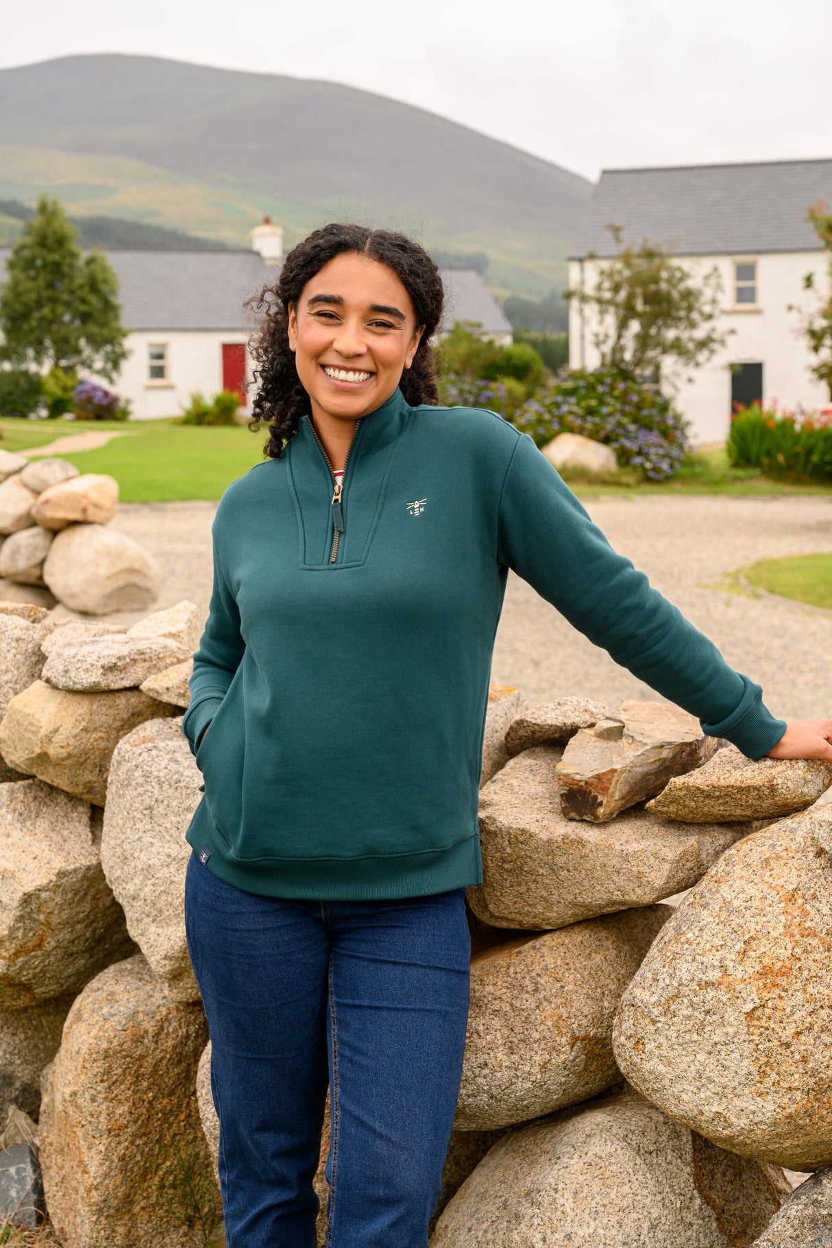 Lighthouse Ladies Coral Jersey - Pine