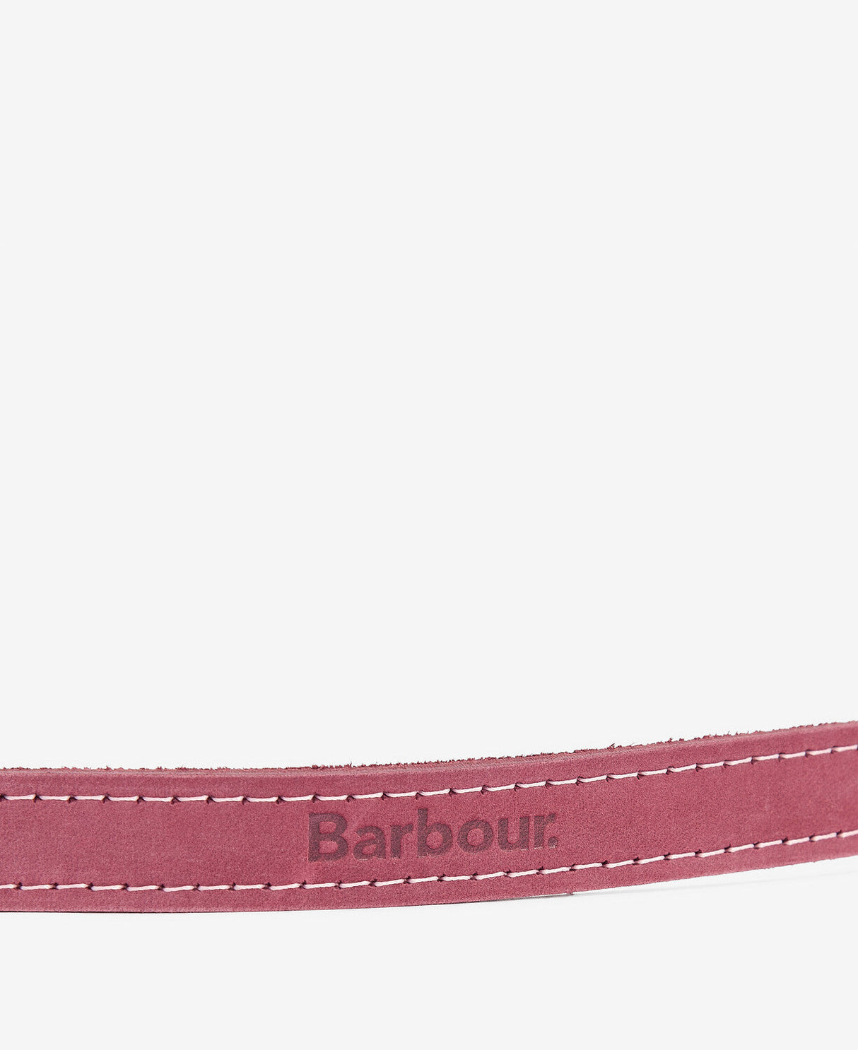 Barbour Leather Dog Collar - Pink