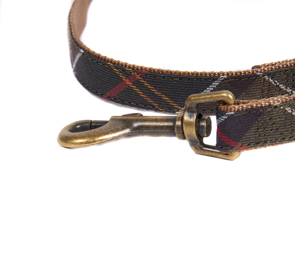 Barbour Tartan Webbing Dog Lead