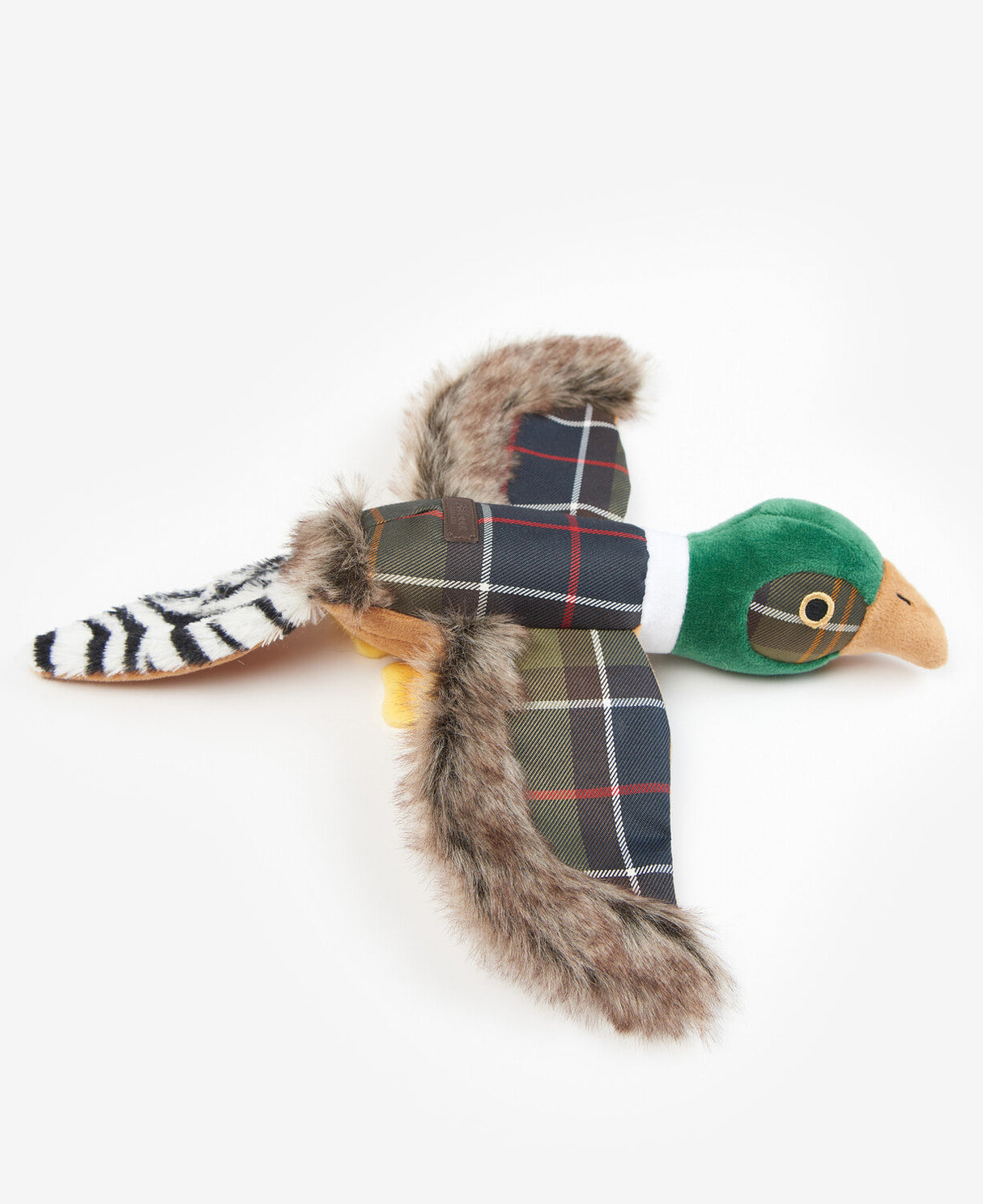 Barbour Dog Pheasant Toy - Classic Tartan