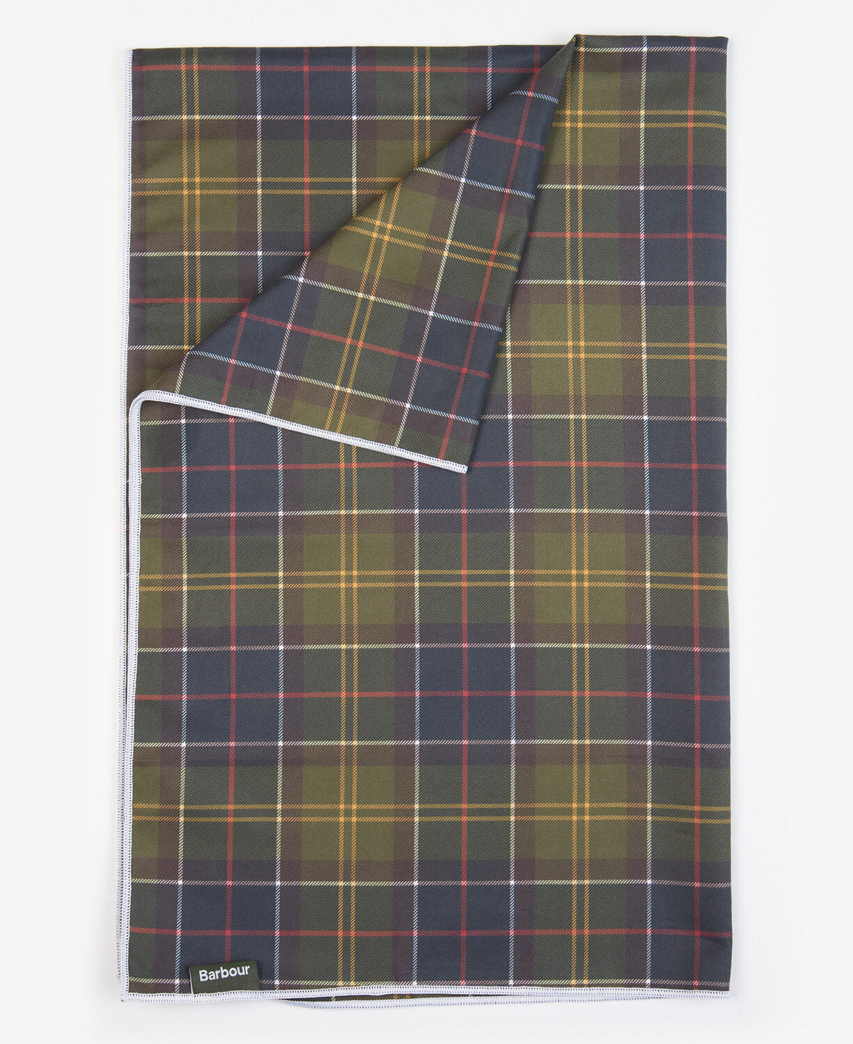 Barbour Tartan Quick Dry Dog Towel - Classic Tartan