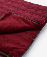 Barbour Dog Bone Quilted Blanket - Cranberry