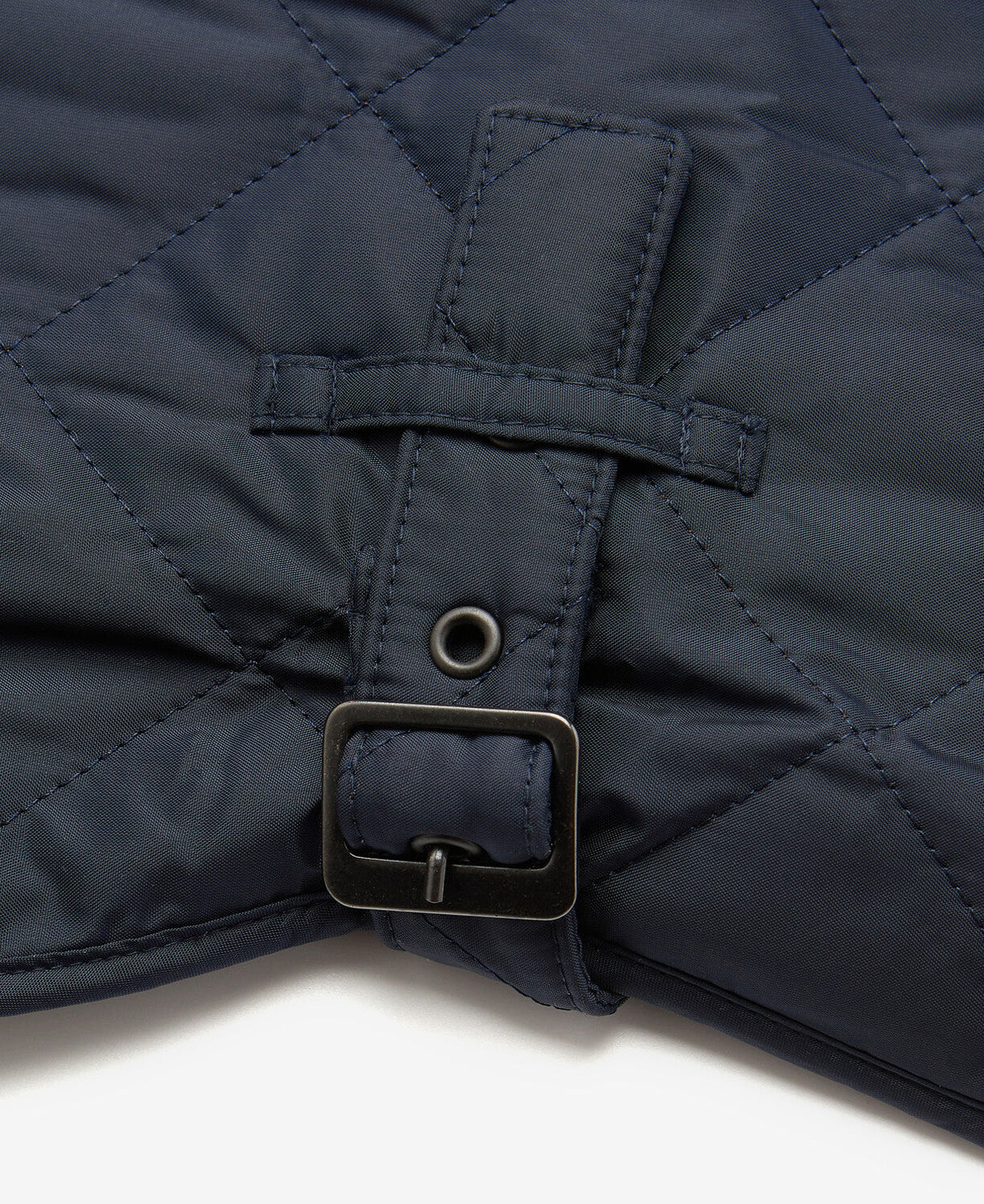 Barbour Quilted Dog Coat - Navy