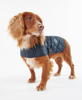 Barbour Quilted Dog Coat - Navy