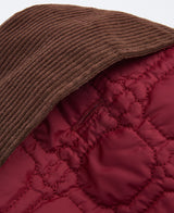 Barbour Dog Bone Quilted Dog Coat - Cranberry