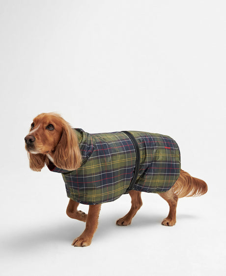 Barbour Tartan Dog Drying Robe - Classic Tartan