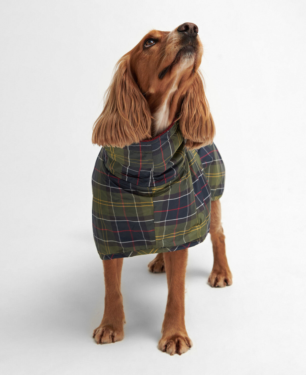 Barbour Tartan Dog Drying Robe - Classic Tartan