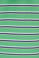 Lighthouse Ethan Boys Coat - Sea Green Stripe
