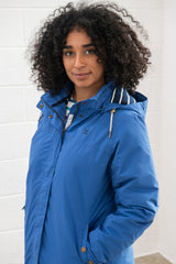 Lighthouse Eva Ladies Coat - Deep Indigo