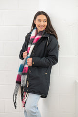 Lighthouse Eva Long Ladies Coat - Black