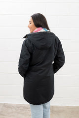 Lighthouse Eva Long Ladies Coat - Black