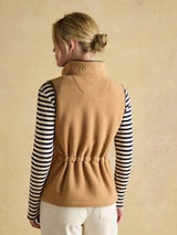 Joules Heritage Gilet - Tan Brown