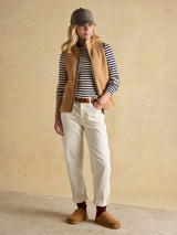Joules Heritage Gilet - Tan Brown
