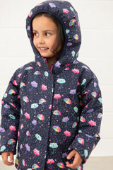 Lighthouse Freya Girls Coat - Umbrella Print