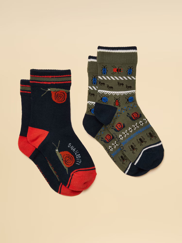 Joules Eat Feet - Khaki Green