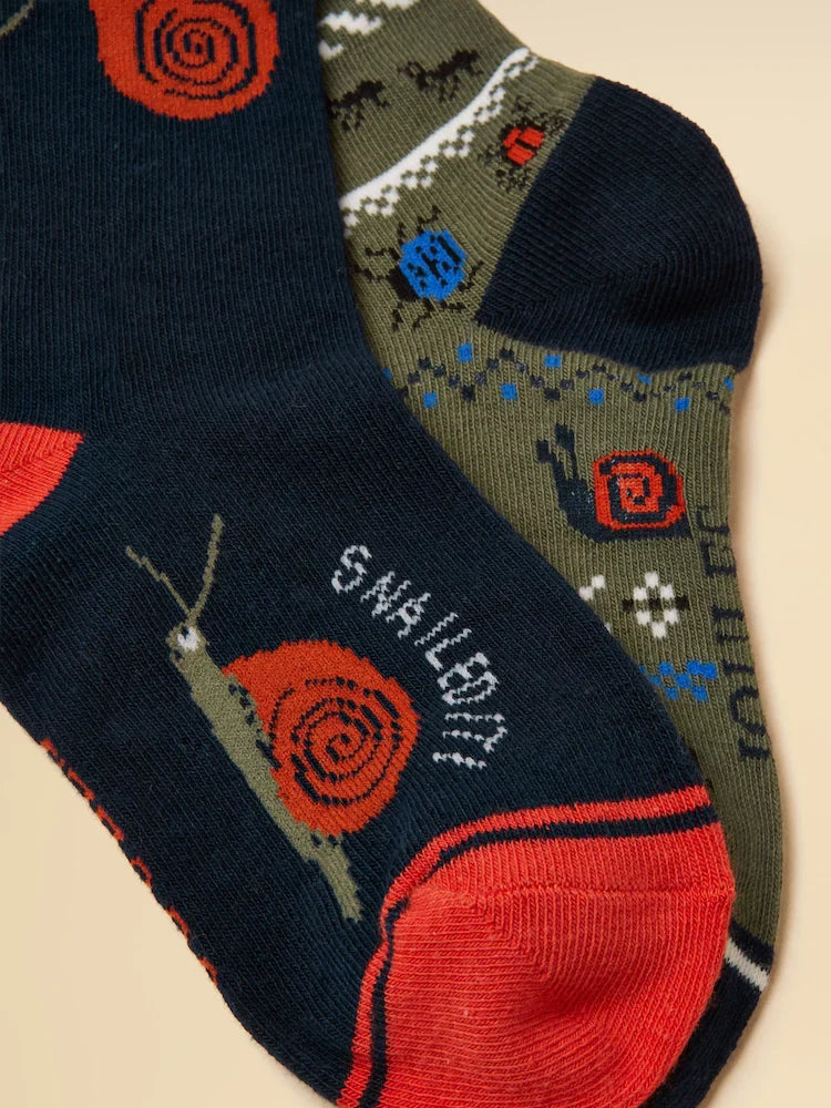 Joules Eat Feet - Khaki Green