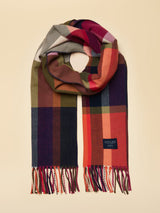 Joules Langtree - Khaki/Orange Check