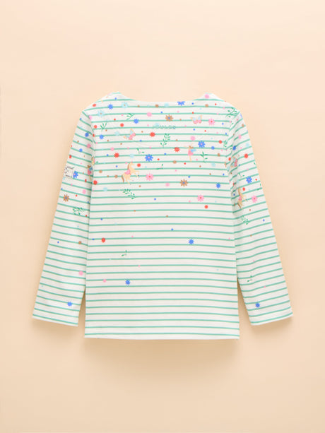Joules Harbour Top - Green