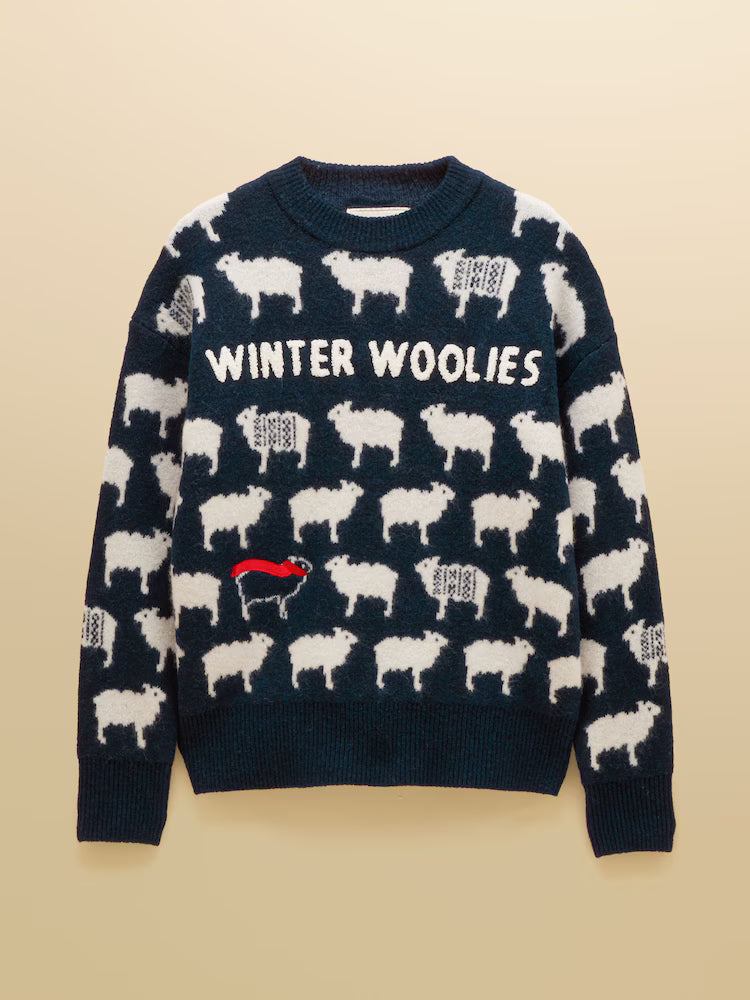 Joules Winter Woolies Knit - Navy
