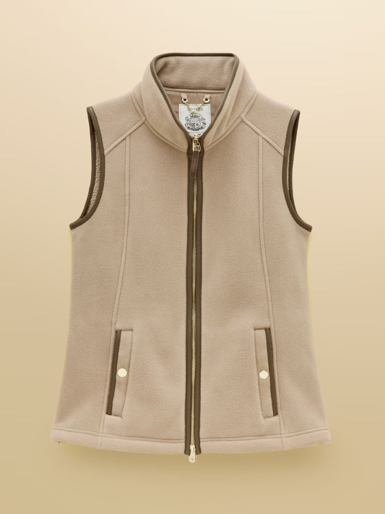Joules Heritage Gilet - Mink Brown