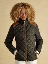 Joules Braemar Luxe Coat - Khaki Green