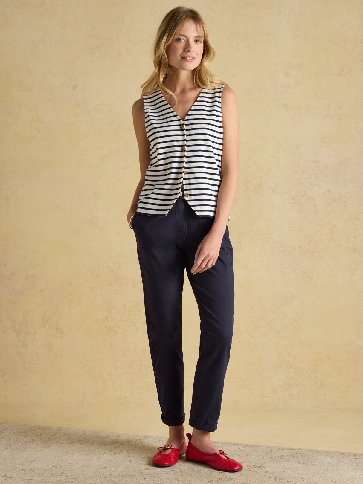Joules Slim Fit Chino - Navy