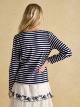 Joules Harbour - Navy/White Stripe*