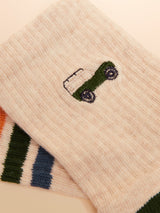 Joules JNR Volley - Khaki/Cream