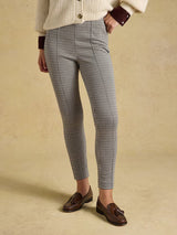 Joules Mia - Brown/Cream Dogtooth