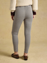 Joules Mia - Brown/Cream Dogtooth