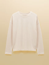 Joules Long Sleeve Jersey Top - Cream