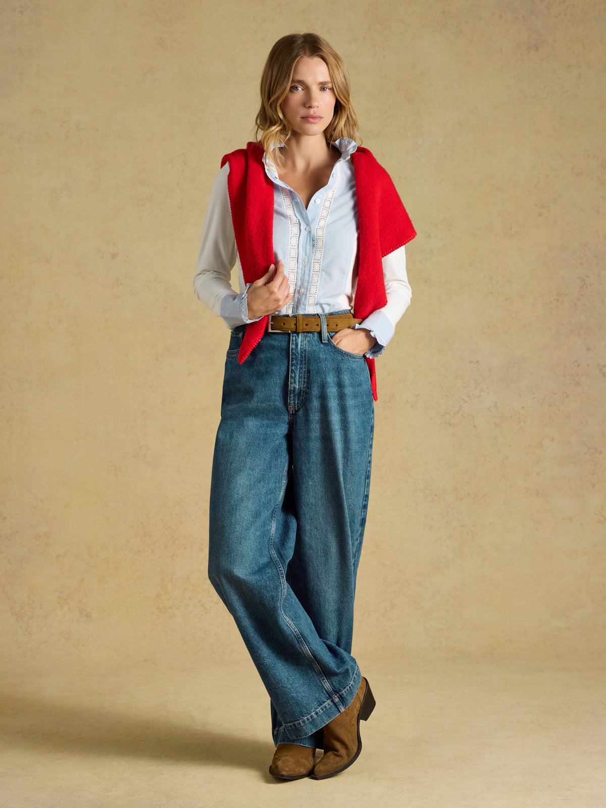 Joules Felicity - Blue/White