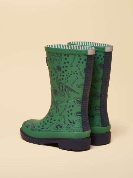 Joules JNR Welly - Green Dino