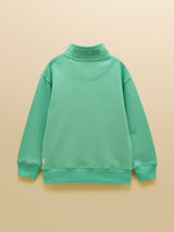 Joules Alfie Quarter Zip - Green