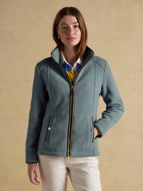 Joules Heritage Zip Fleece - Blue