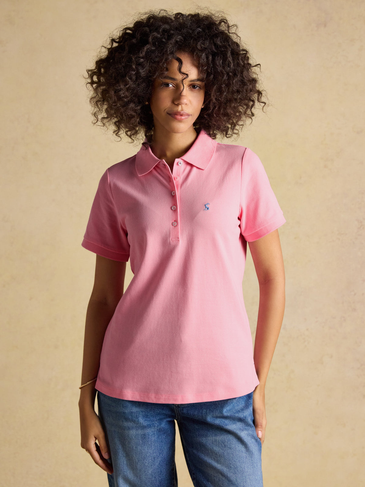 Joules Woody Polo - Pink
