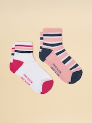 Joules Volley Socks - Pink