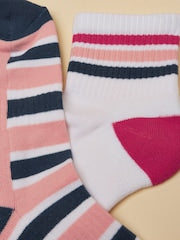 Joules Volley Socks - Pink