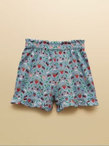 Joules Daisy Blue Strawberry Shorts
