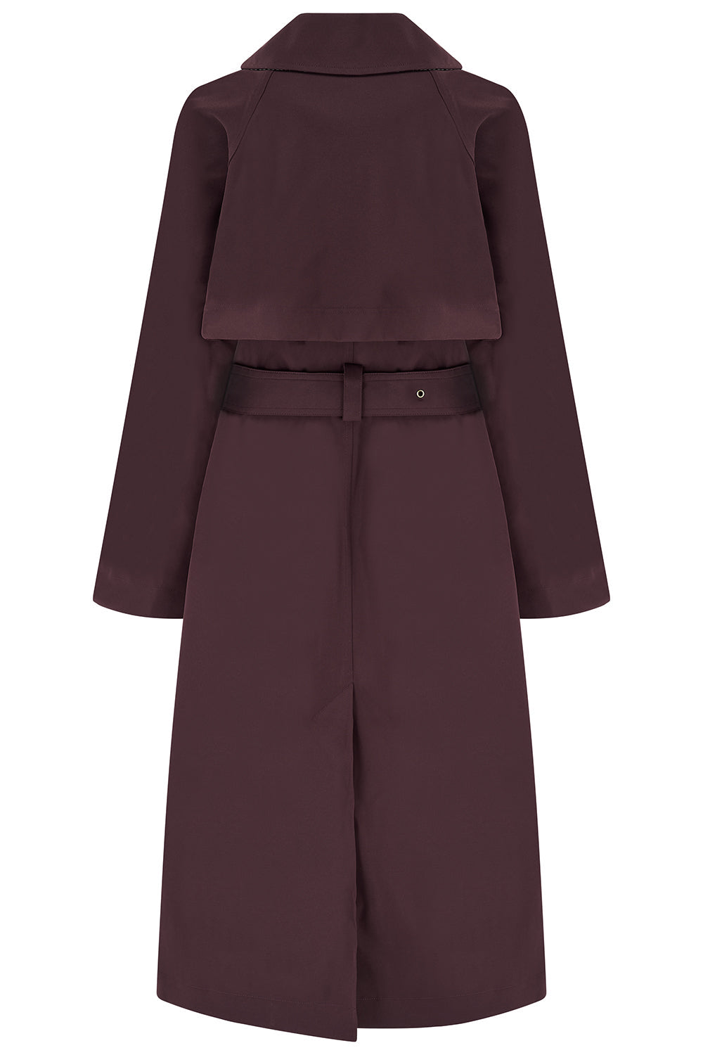 Lighthouse Harper Trench Coat - Damson