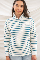 Lighthouse Ladies Haven Jersey - Teal Stripe