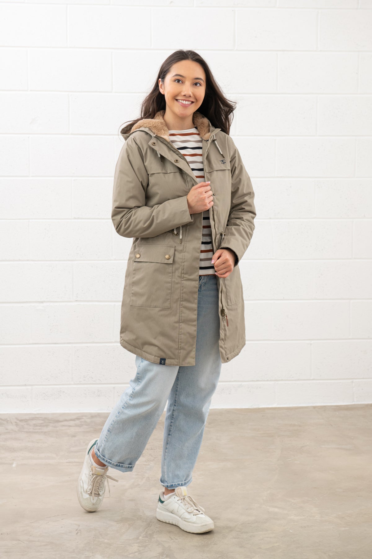 Lighthouse Isobel Ladies Coat - Mocha