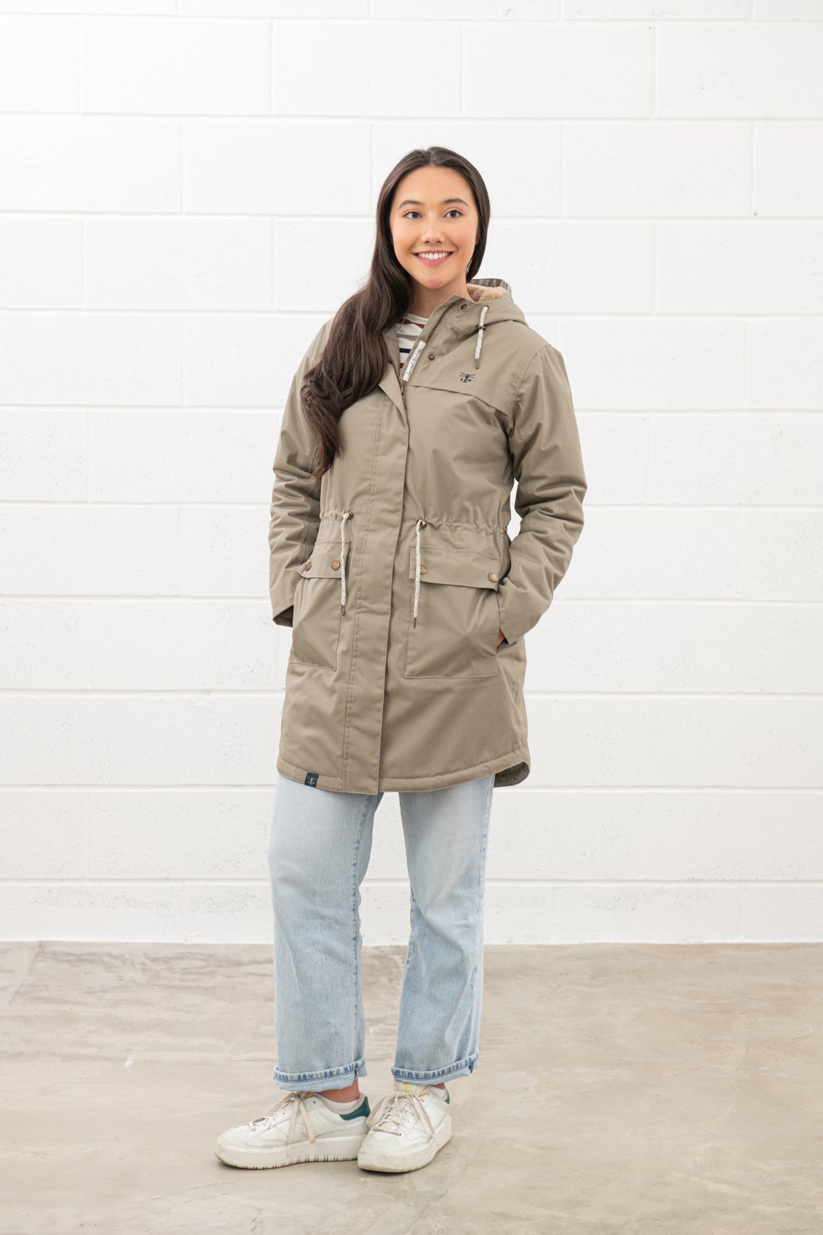 Lighthouse Isobel Ladies Coat - Mocha