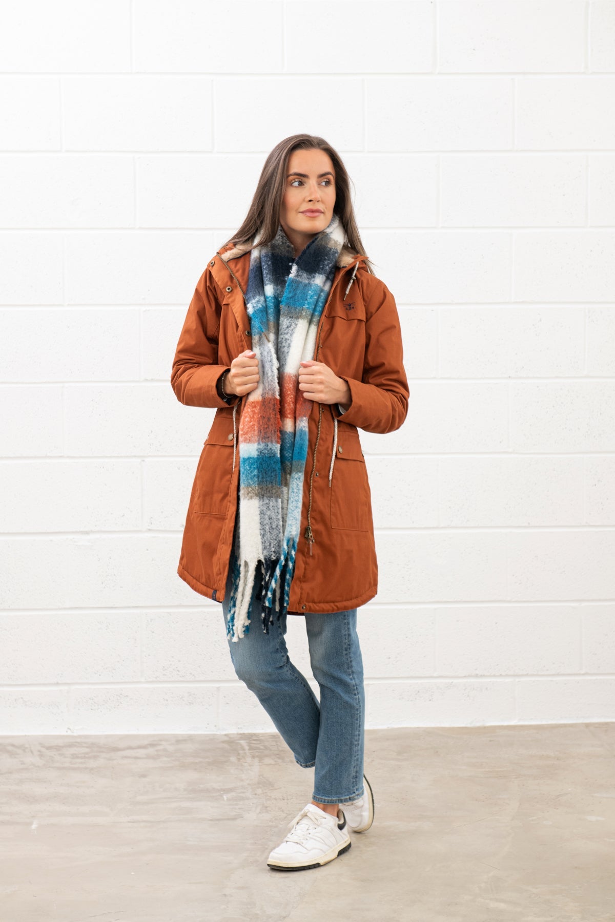 Lighthouse Isobel Ladies Coat - Rust