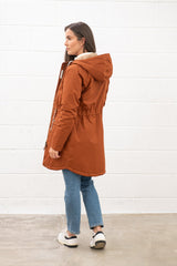 Lighthouse Isobel Ladies Coat - Rust