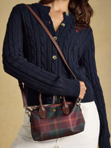 Joules Edie Crossbody - Red Check