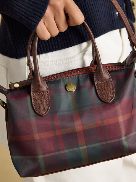 Joules Edie Crossbody - Red Check