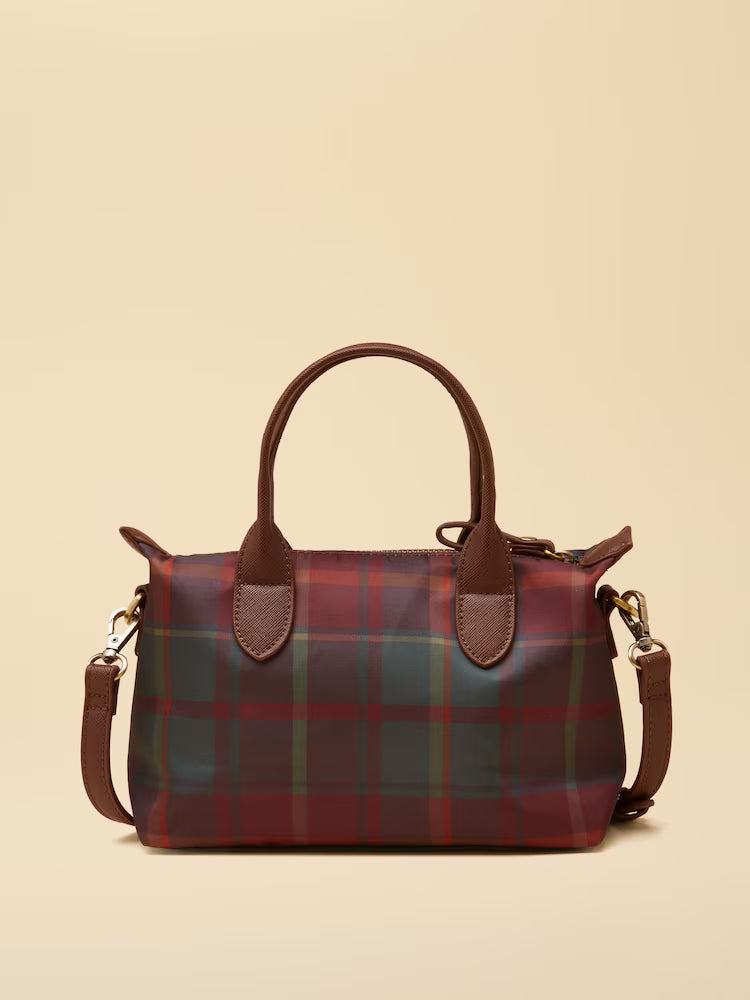 Joules Edie Crossbody - Red Check