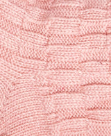 Barbour Cable Knit Lounge Socks - Dusty Pink